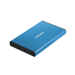 CAJA EXTERNA NATEC RHINO GO DISCO DURO 2,5" USB 3.0 SATA AZUL