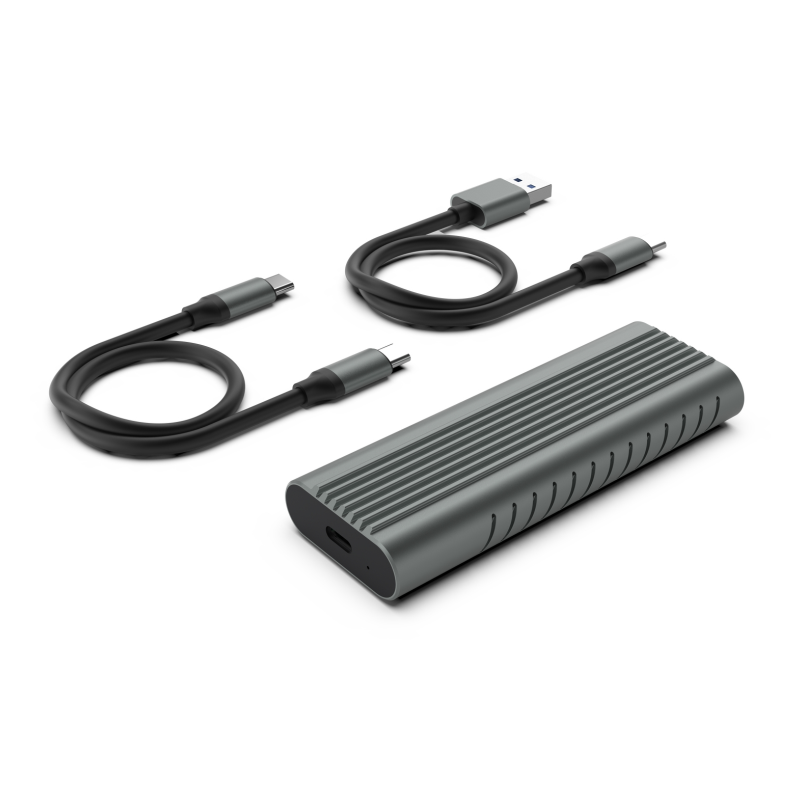 CAJA EXTERNA DISCO DURO EWENT USB-C 3.2 GEN 2 SSD M.2 NVMe SIN TORNILLOS