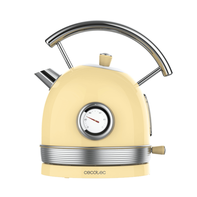 HERVIDOR DE AGUA CECOTEC THERMOSENSE 420 VINTAGE LIGHT YELLOW HERVIDOR DE AGUA CECOTEC THERMOSENSE 420 VINTAGE LIGHT YELLOW