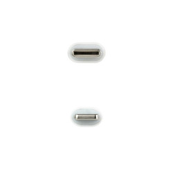 Nanocable Cable Lightning a USB-C 0,5 metros