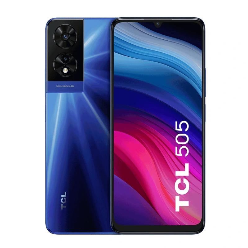 TCL 505 6.75" HD+ 90Hz 6GB(+4GB) 256GB Ocean Blue TCL 505 6.75" HD+ 90Hz 6GB(+4GB) 256GB Ocean Blue